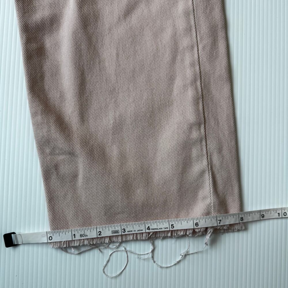 Reformation Ryan Tonal Patch Jeans 29 Pink Festival Patchwork Denim Colorblock - Picture 6 of 16